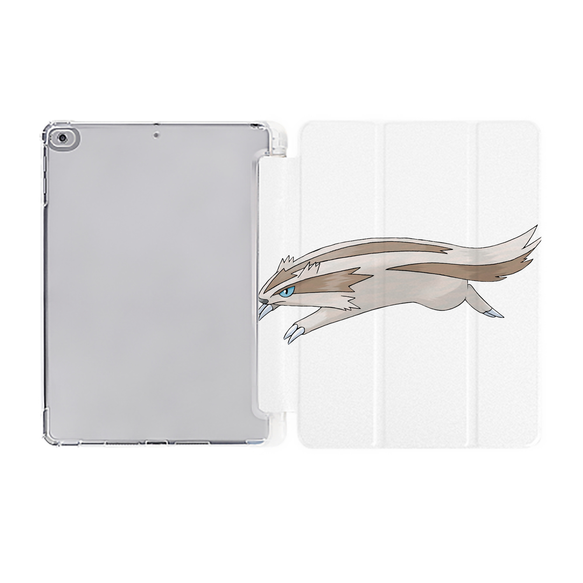 （画像用） ポケットモンスター Pokémon IPad ケース ペン収納付き 三つ折りスタンド PUレザー×シリコン 対応機種9.5/10.5/10.9インチ
